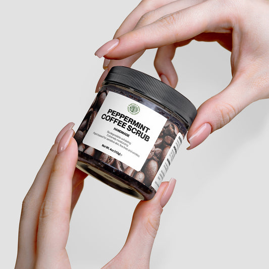 Peppermint Coffee Scrub