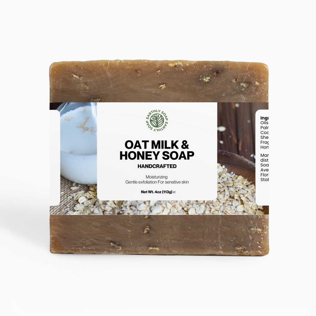 Oat Milk Honey Soap